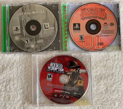 1 PS3 Game & 2 PS2 Games. See listing for titles 1