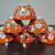Porcelain Tea Set with Gold Deer 4 thumbnail