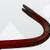 30" Forged Steel Red Goose Neck Crow Bar 3 thumbnail