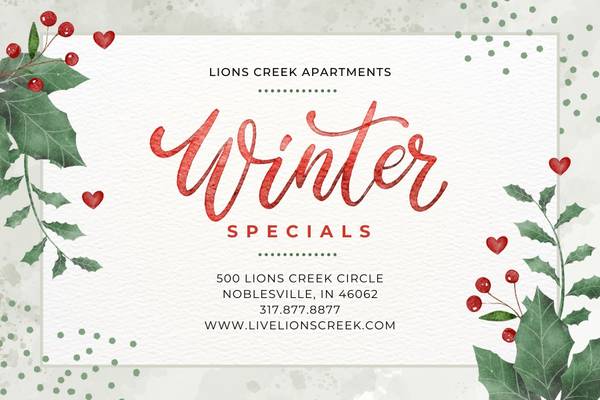 Winter Specials Going on NOW! 🎄 2BRs only $1299! 1