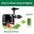 Omega H3000D Cold Press 365 Juicer Slow Masticating Extractor, Black 11 thumbnail