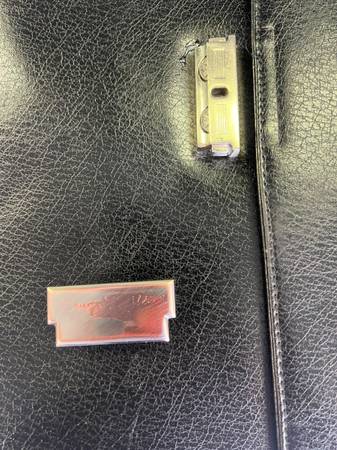 WANTED: someone to PAINT briefcase parts TODAY with SATIN NICKEL PAINT 1