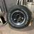 8 lug old school steel Chevy wagon wheels/tires 4 thumbnail