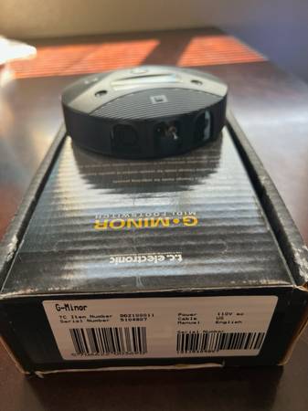 TC Electronic G-Minor Midi Foot Controller - musical instruments