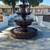 CEMENT WATER FOUNTAIN  (7-1/2 FEET TALL) 6' FOOT WIDE POND 9 thumbnail