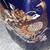 Blue Japanese Peacock Flower Ceramic Vase 3 thumbnail