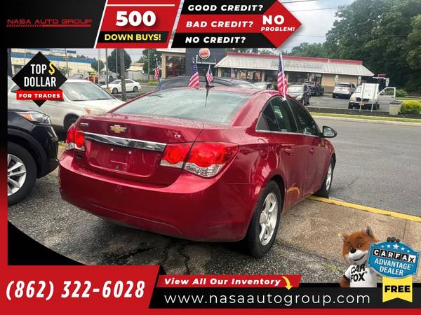 2014 Chevrolet Cruze Sdn Auto 1LT 1 LT 1-LT - $3,199 (The price in this ad is the downpayment)63654720798339123