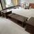 3 wood tables with glass tops: coffee $40 and side tables $40 and $30 1 thumbnail