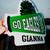 GO EAGLES Sports Team Cardboard Cheer Sign Gianna Cheerleader Eagles! 2 thumbnail