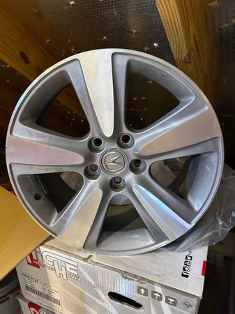 18" x 8" Acura MDX 2010 2011 2012 2013 Rims 1
