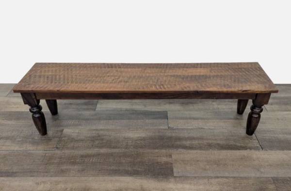 Solid wood bench 1