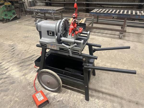 rigid pipe threading machine 1