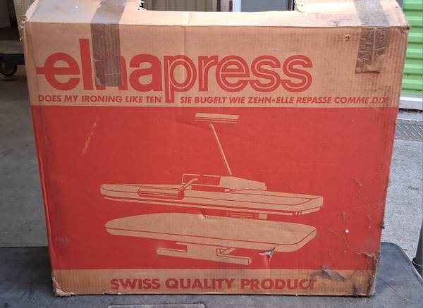 ElnaPress Elna Press Laundry Iron Press 1
