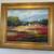 Painting oil Canvas Kirk Miller Signed Framed Gilt Wood Original 1 thumbnail