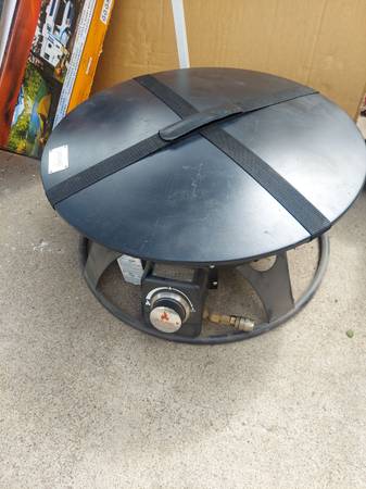 Outdoor gas firepit 1