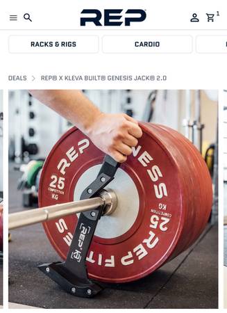 Rep Fitness Kleva Genesis Jack 2.0- New - sporting goods - by