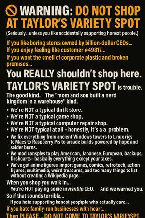 Warning don't shop at this store if you like good deals 1