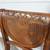 Pair Large Wood Bar Height Stools 4 thumbnail