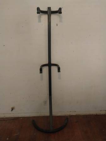 TWO Bike Bicycle Vertical Storage Wall Rack Display 1