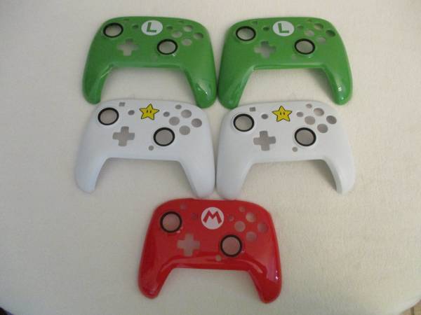 Nintendo Switch Super Mario Face Plates 5pcs 1