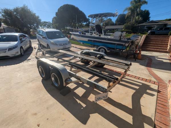 21 ft. Trail-Rite  Two axle  Boat trailer 1