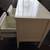 White Lacquer Credenza--2 desk drawers top & 2 file drawers 2 thumbnail