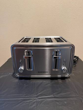 BLACK+DECKER 4-Slice Toaster Stainless Steel 1