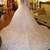 Beautiful Custom Made White Wedding Dress Size 10 Long Sleeve BallGown 7 thumbnail