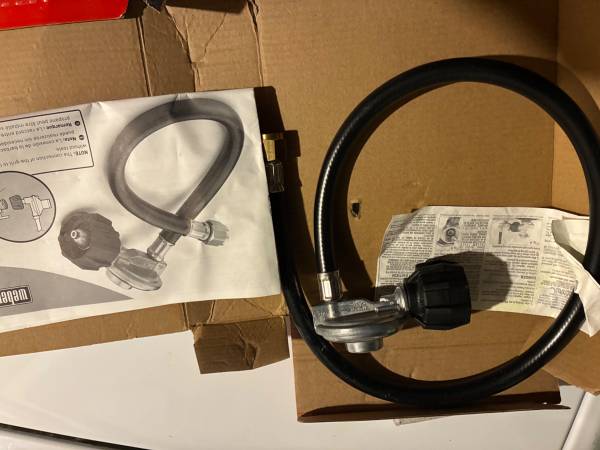 Gas grill regulator kit 1