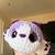 Handmade crochet light purple kitty cat 1 thumbnail