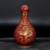 Kangxi Period Imperial Red Glaze with Gilded Dragon and Phoenix Garlic 1 thumbnail
