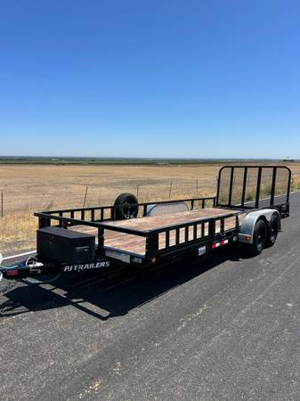 2023 20Ft PJ Utility and Buggy Trailer - $5,500 (Tracy)63471027866241120