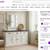 New! Avelar White 57" Solid Wood Sideboard 8 thumbnail