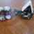 Holiday tabletop ornaments: Snowshoes and Birdhouse 1 thumbnail