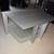 TV Stand with Glass Shelves (Silver) 3 thumbnail