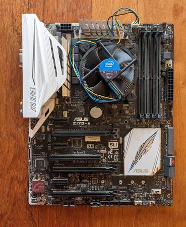 CPUマザーボードセット　core i5 6500、asus Z170-A マザーボード ASUS Z170-A - コンピュータパーツ(PCパーツ