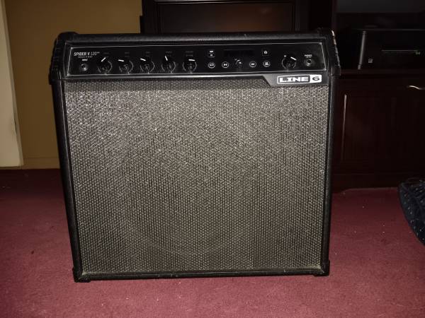 Line 6 Spider V 120 MKII Guitar Amp w/Foot Control and wireless Relay 1