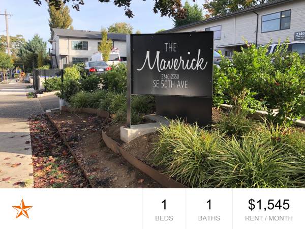 $1,545 / 1br - ¡Amplio y moderno de 1 habitación! Pisos laminados, estacionamiento asignado y admitimos mascotas (Portland)63831396306563120
