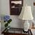 Vintage Chinoiserie Blanc De Chine Reticulated Porcelain Table Lamp 30” 7 thumbnail