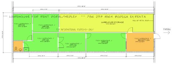 warehouse with offices - almacenaje con oficinas 1