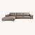 Authentic Roche Boboise Presence Leather Sectional Couch Sofa 1 thumbnail