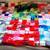 Quilt Top, 108"x 108" Hand Sewn 2.5" Squares 2 thumbnail