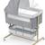 *New* Baby Bassinet Bedside Sleeper 1 thumbnail