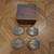 Vintage belt buckle set in collector box 1 thumbnail