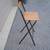 Vintage 90's IKEA Dennis Folding Bar Stool - Rare Retro Find 8 thumbnail