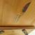 Rustic Style Sofa Table Made of Pine Wood with Metal Scrolled Legs. 10 thumbnail