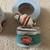 1994 Coca Cola Collectible Musical Wind Up Polar Bear On Round Skating 1 thumbnail