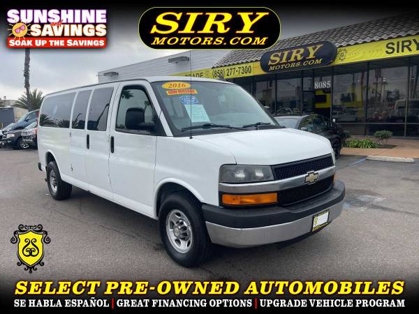 2016 Chevrolet Express 3500 passenger