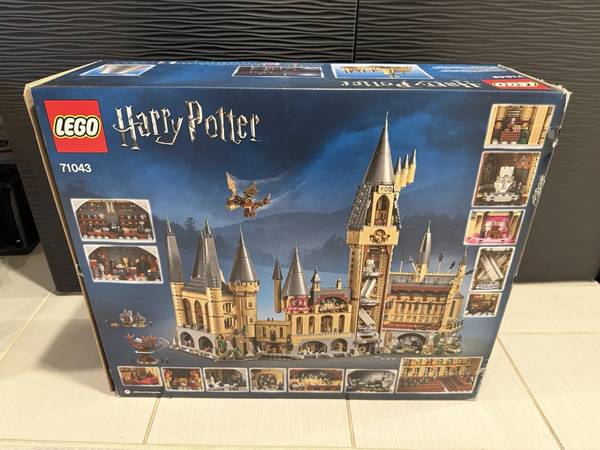 LEGO Harry Potter: Hogwarts Castle (71043) - Sealed, Worn Box 1