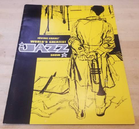 Vintage Irving Granz World's Greatest Jazz Show Program, 1973 1